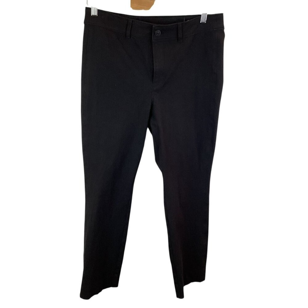 AYR All Year Round Womens 29 Stretch Pants Cotton Blend Black - Picture 6 of 8